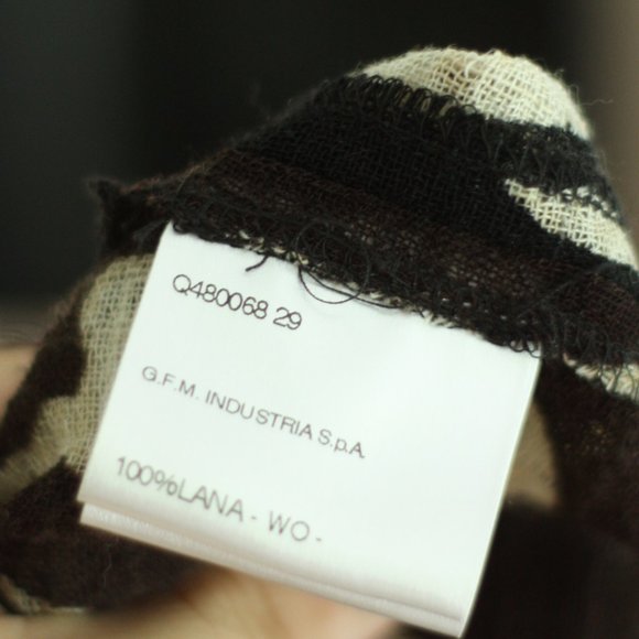 VIVIENNE WESTWOOD Black and Tan Gauzy Skirt - Picture 4 of 4